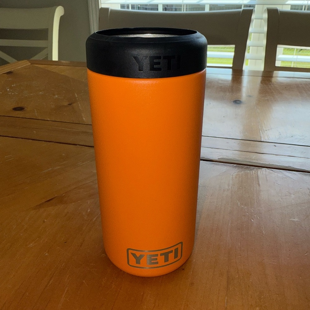 YETI Bright Orange Travel Mug